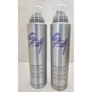 X2 MONAT Studio One GLOSSY SHINE MIST Hair New Styling Finisher Full Size 4.6oz.